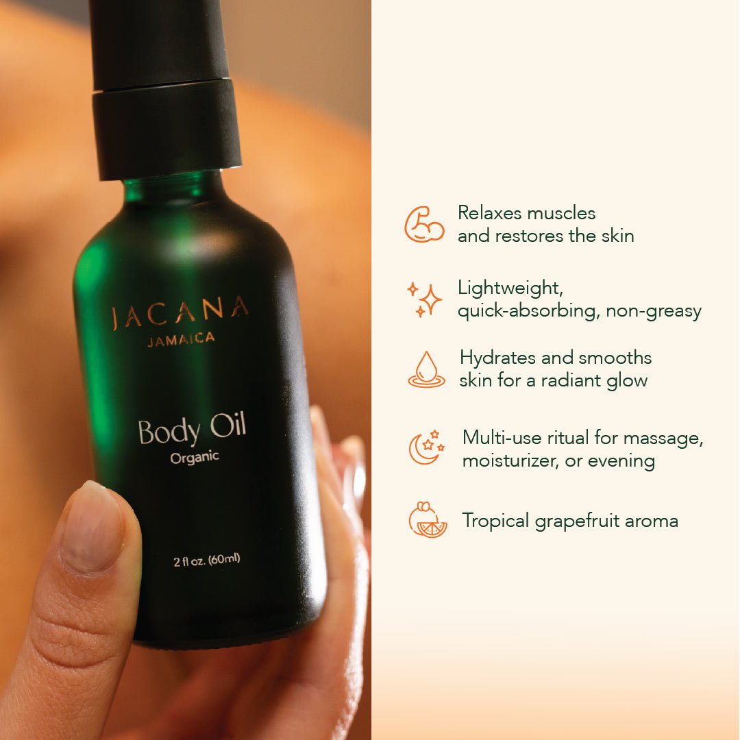 Body & Massage Oil - Jacana Wellness